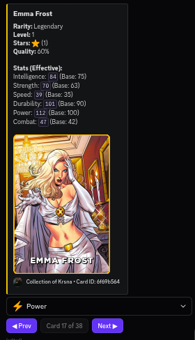 Card Collection Preview